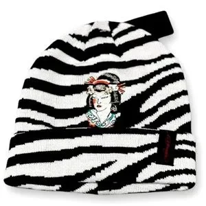 Ed Hardy | Accessories | Ed Hardy Black White Zebra Print 